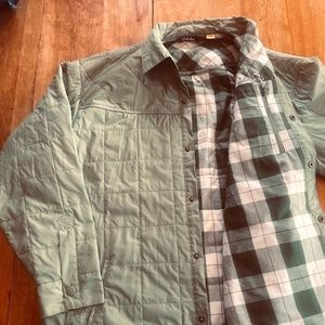 Cabela's XL Quilted Puffer Shirt Jacket